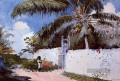 Ein Garten in Nassau Realismus Maler Winslow Homer